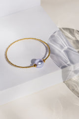 Armband Milonga - Murano Lavendel