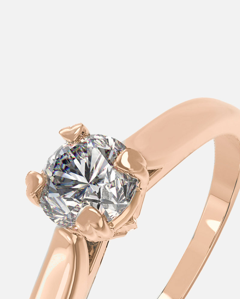 Solitaire Evidence 0,6 ct  Pavé