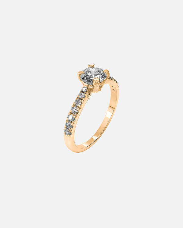 Solitaire Evidence 0,6 ct  Pavé
