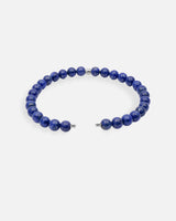Liliflo - bijoux modulables Swiss made - bracelet lapis lazuli  - or gris 18 cts