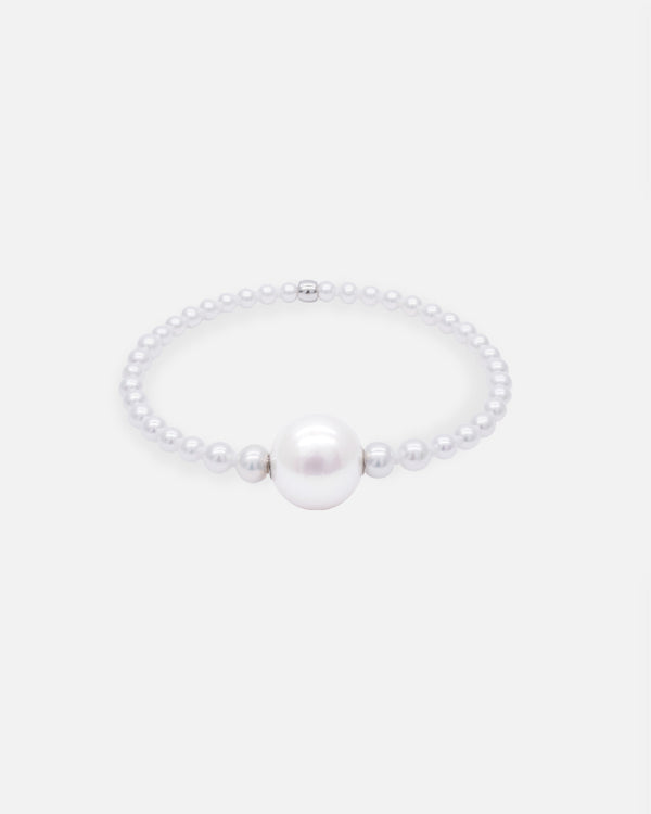 Liliflo - bijoux modulables Swiss made - bracelet perles de culture acier  - Lien Perle de culture Cumingii