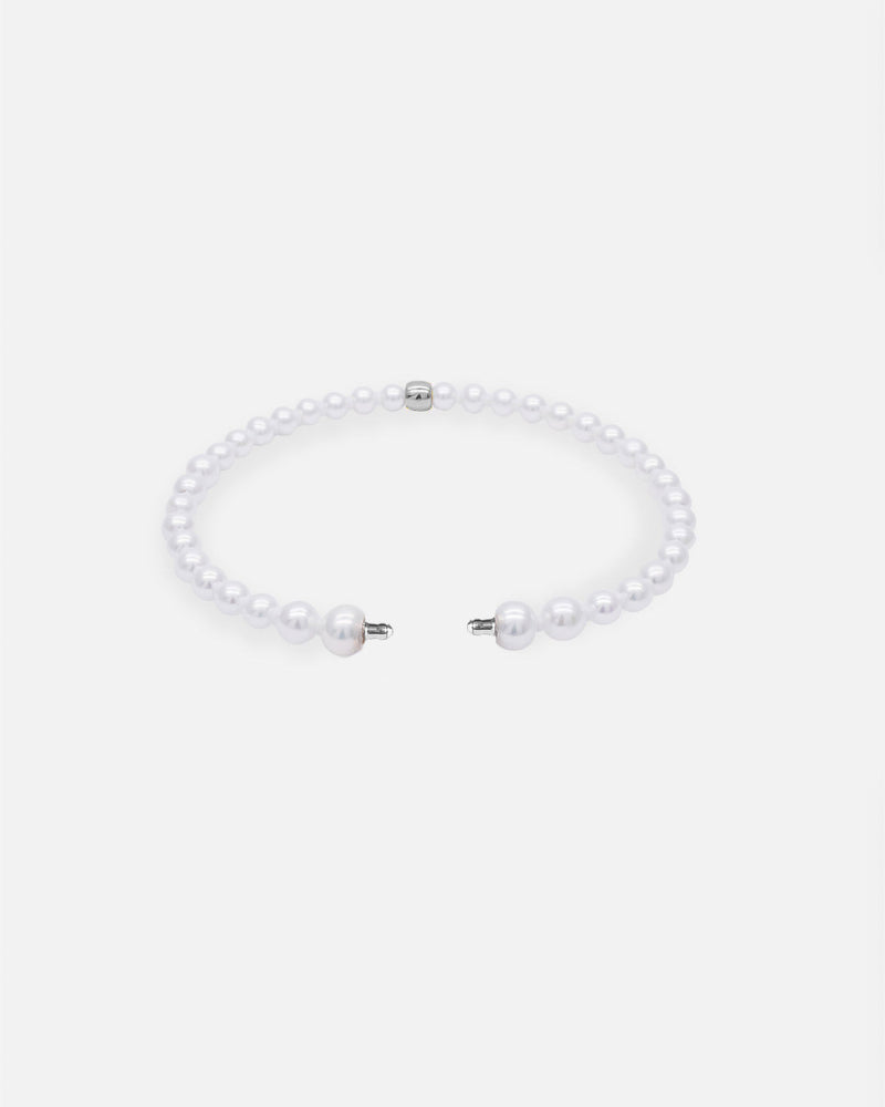 Bracelet Boléro Perles - Éternité Acier