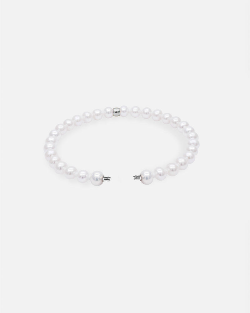 Liliflo - bijoux modulables Swiss made - bracelet perles de culture acier  - 