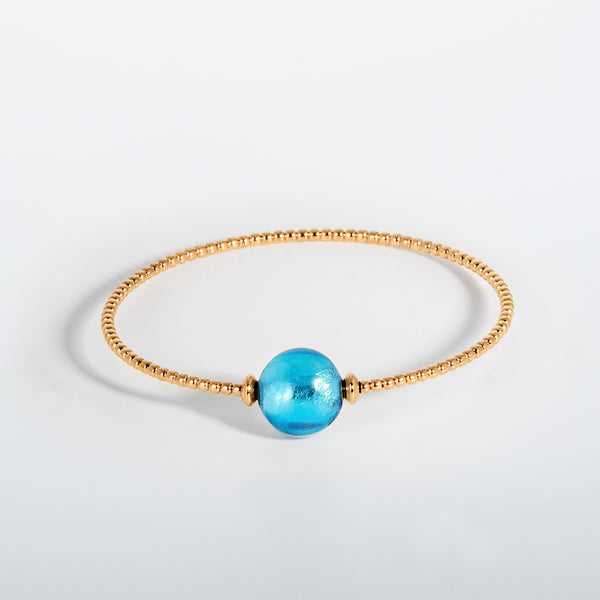 Bracelet Milonga - Murano Aqua