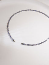 Liliflo - Bijoux modulables Swiss made - Collection Constellation - Collier Acier Tanzanite