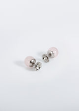 Boucles d'oreilles Anaïs - Quartz rose