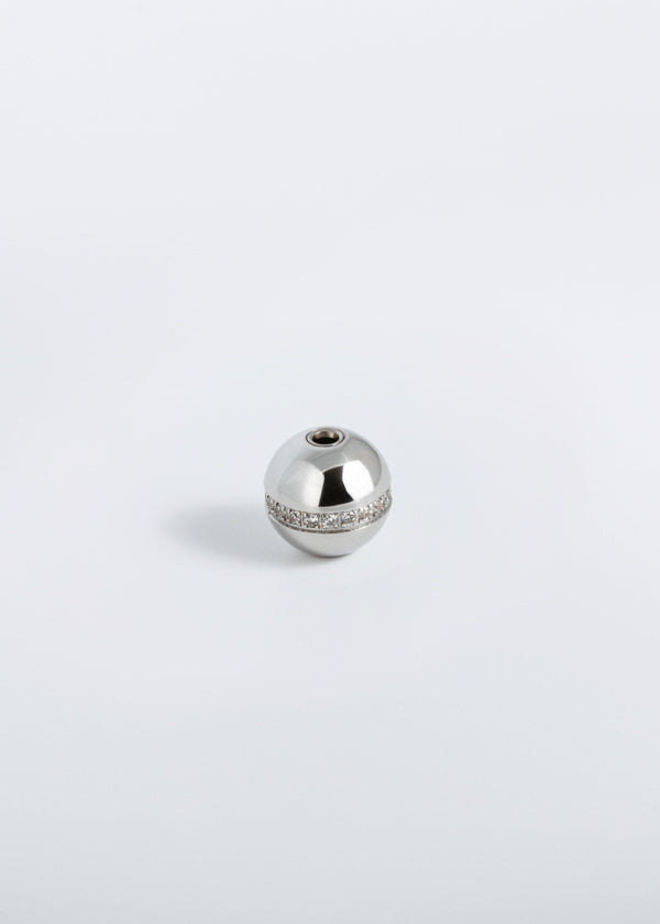 Liliflo, marque de bijoux interchangeable Suisse - Lien éclat en couleur naturel sphère de zircons