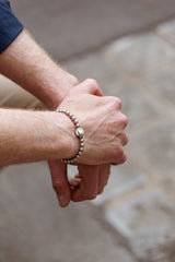 Fyve - marque de bijoux suisse - bracelet interchangeable pour homme - Beads avec lien Infinity