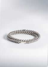 Fyve - marque de bijoux suisse - bracelet interchangeable pour homme - Bracelet Beads Double