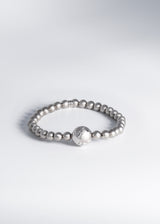 Fyve - marque de bijoux suisse - bracelet pour homme - Beads avec le Lien Globe