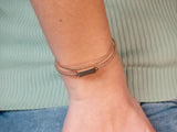 Bracelet Milonga Double - Inspiration (Gravure)