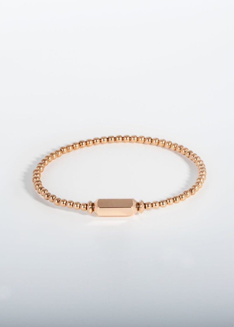 Liliflo - Swiss made Interchangeable Jewellery - Schmuck zum Selbstgestalten und Armband in Farbe Roségold zum Gravieren