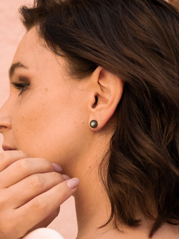 Liliflo, marque de bijoux Suisse : Boucles d'oreilles Anaïs - Tahiti