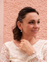 Ohrhänger Karine - Rosenquarz