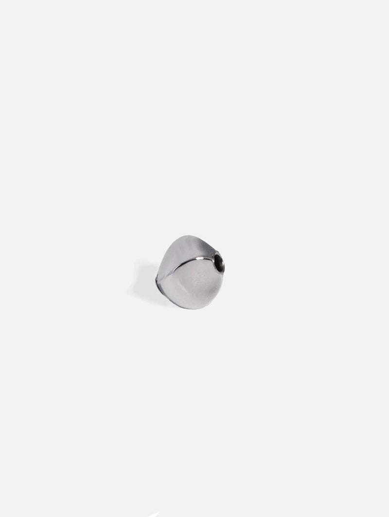 Liliflo, Schweizer Marke für austauschbaren Schmuck: Zierverschluss illusion aus naturfarbenem Stahl